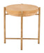 Halva - Side Table - Natural Zuo Modern