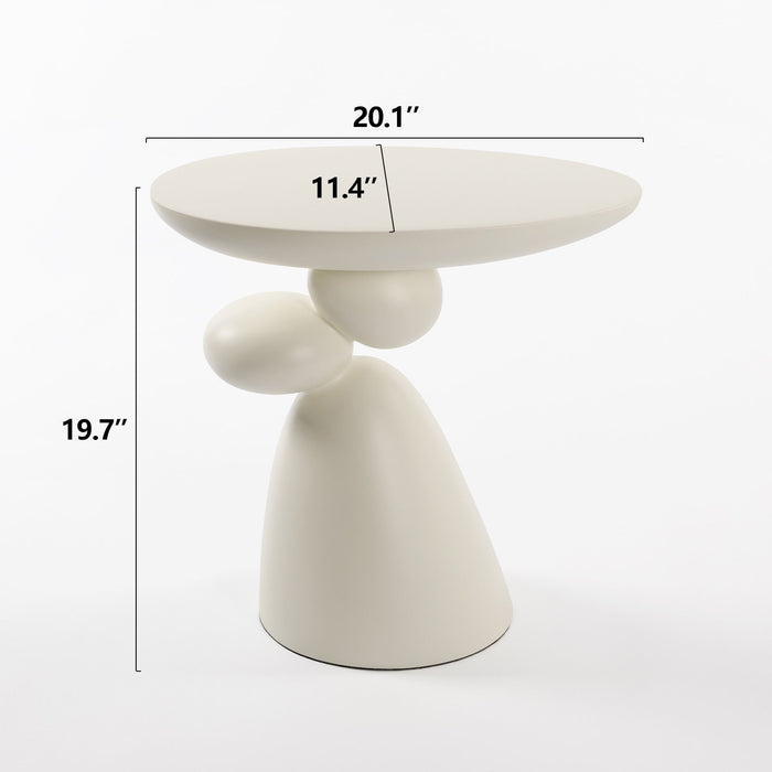 Lucky Stone Shaped Table Home Essentials