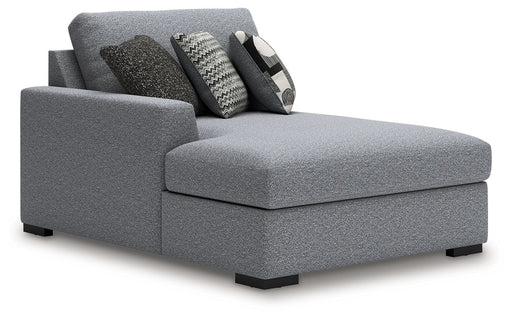 Bealton - LAF Corner Chaise - Salt And Pepper Benchcraft®