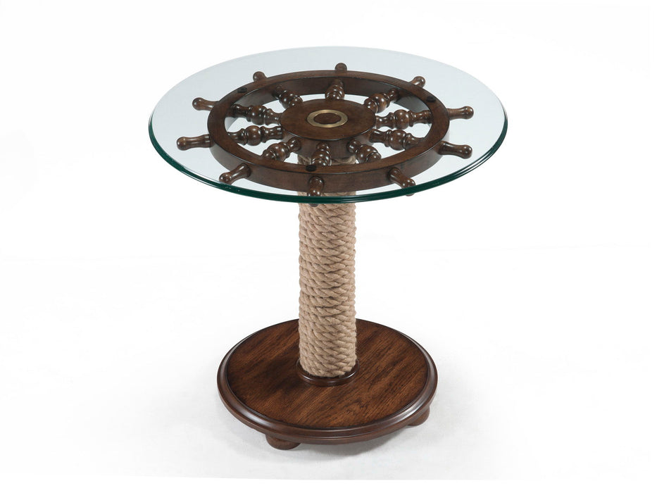 Beaufort - Round Accent Table Top - Dark Oak Magnussen Furniture