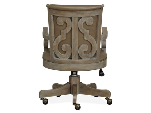 Tinley Park - Fully Upholstered Swivel Chair - Dove Tail Gray Magnussen Furniture