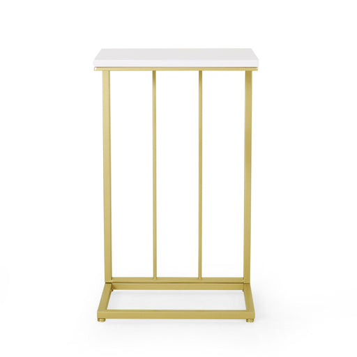 Modern Glam C - Shape End Table Noble House