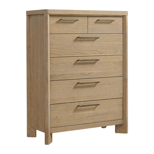 6 Drawer Chest - Tan Emerald Home