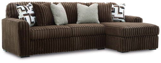 Midnight-Madness - Sectional - Chocolate Signature Design by Ashley®