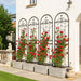 Garden Trellis, Rustproof Support For Climbing Plants Daily Nest