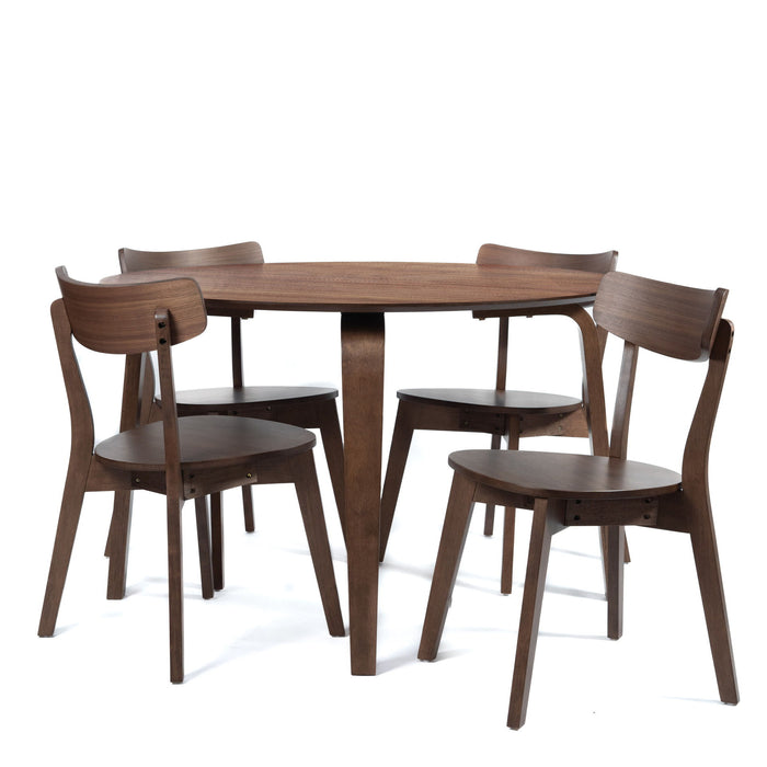Gabby - Round Dining Table Top - Walnut