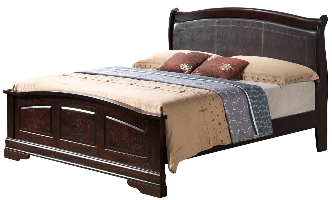 Panel Sleigh Bed Elegantly Crafted