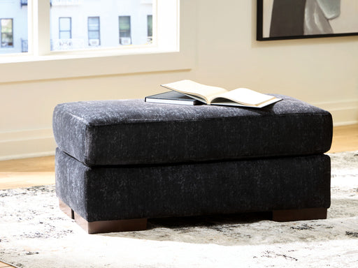 Whitmore Manor - Ottoman - Black Pearl Benchcraft®