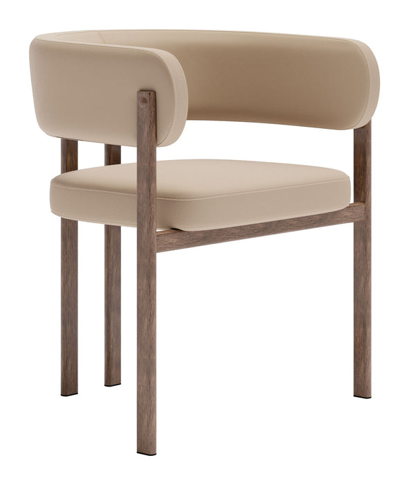 Ruge - Dining Chair (Set of 2) - Beige Zuo Modern