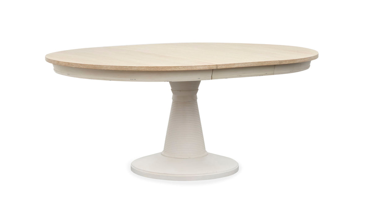 Echo Isles - Extendable 54" Round Dining Table - Sea Pearl And Driftwood Magnussen Furniture
