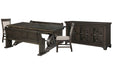 Bellamy - Extendable Rectangular Dining Table Set Magnussen Furniture