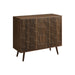 Accent Chest, Storage Cabinet With Adjustable Shelf - Walnut 8th Street