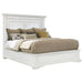 LED Light Panel Bed With Traditional Design Furniture Max