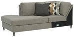 Santasia - LAF Corner Chaise - Gray Dark Ashley®