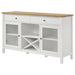 Prager - 2 Door Dining Sideboard - White Furniture Max