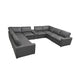 Large Upholstered Seating Modular Sectional Home Essentials