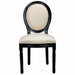 Upholstered & Round Back Dining Chairs (Set of 2) Home Essentials
