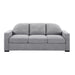 Modern 3 Seater Sofa With Curved Backrest Noble House
