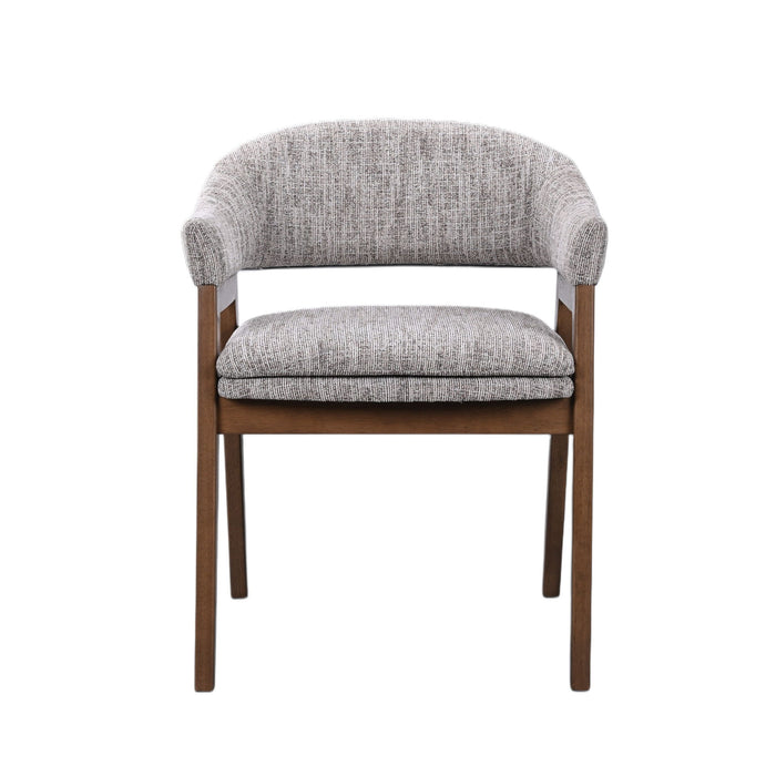 Miller - Arm Chair (Set of 2) - Walnut New Classic