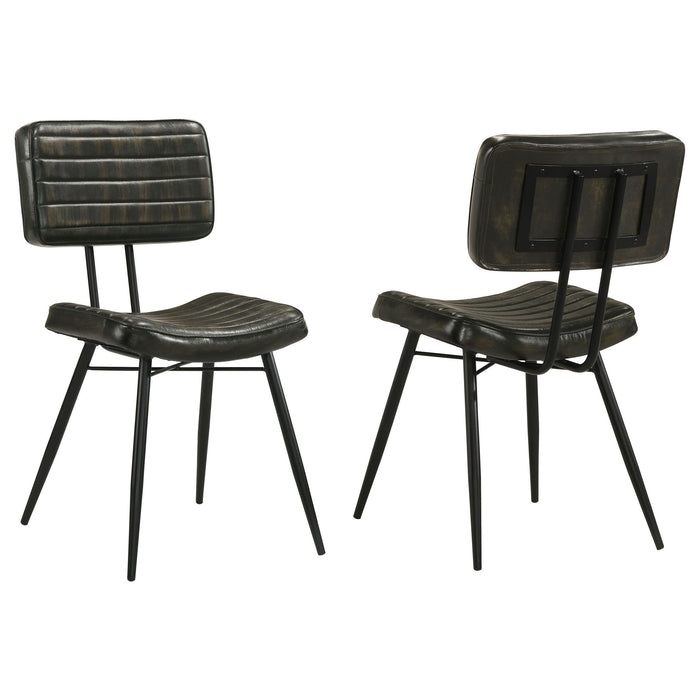 Molly - Upholstered Dining Chair (Set of 2) - Espresso