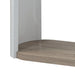 Zoma - Sofa Table - Oak & White High Gloss ACME