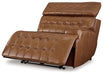 Temmpton - Raf Zero Wall Power Recliner - Chocolate Signature Design by Ashley®