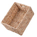 Storage Basket, Handwoven Twisted Weave Basket With Handles Shelf Organizer, Towel Storage, Living Room Storage - Light Brown Daily Nest