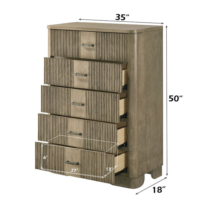 Lakkari - Chest - Antique Oak ACME