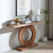 Circular Base Console Table - Multi Home Essentials