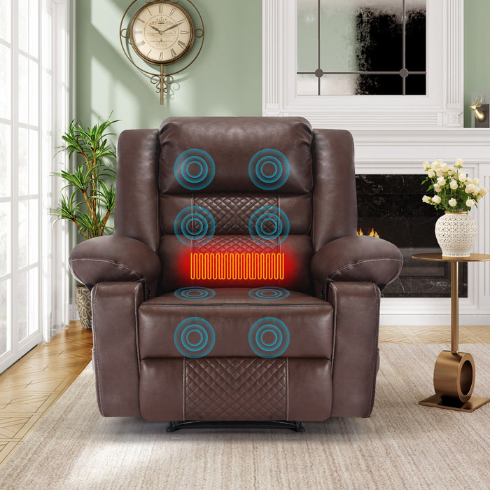 Breathable Massage Recliner Manual Chair