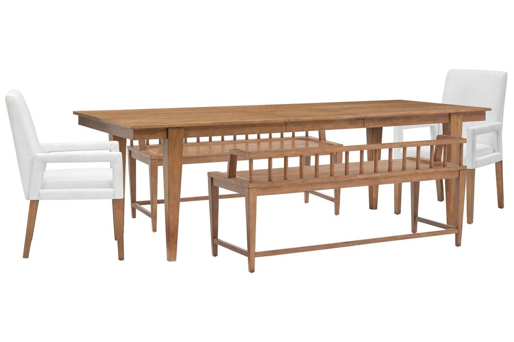 Lindon - Extendable Rectangular Dining Table Set Magnussen Furniture