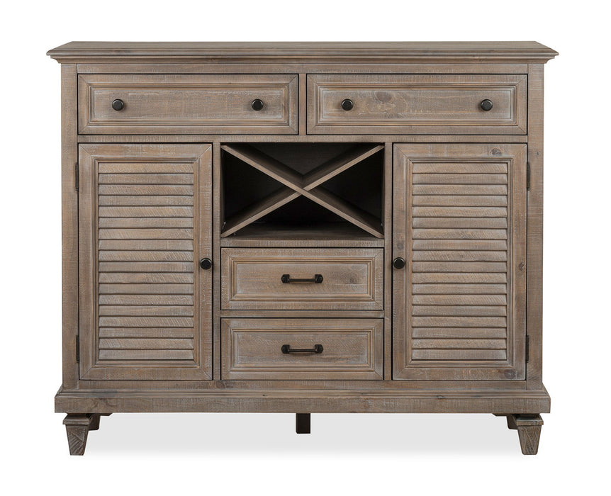 Lancaster - Server - Dovetail Gray Magnussen Furniture