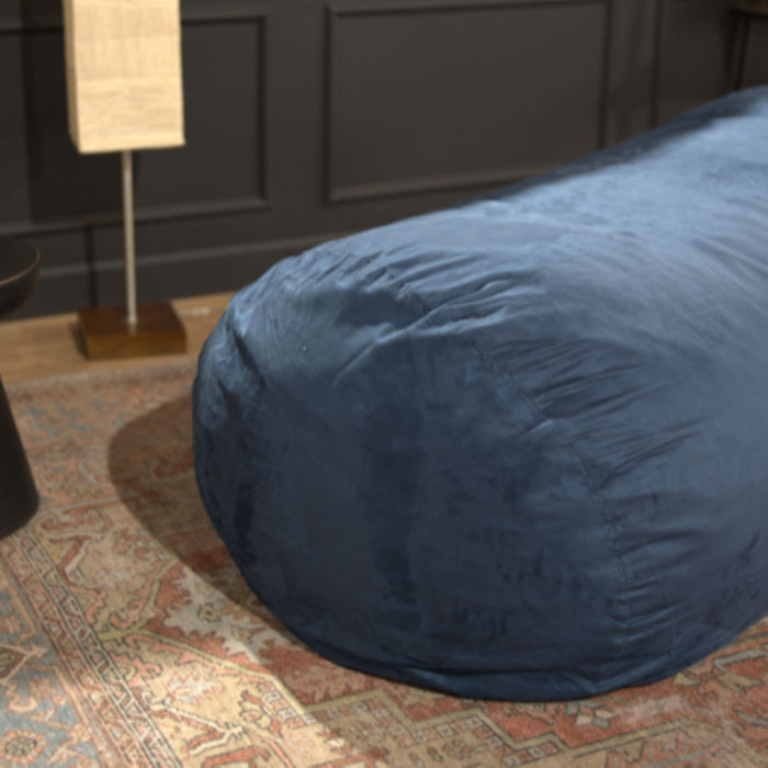 Jasper - Traditional Cylindrical Suede Bean Bag Home Essentials