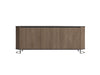 Hexagon - 3 Door Buffet - Dark Brown Status Italy