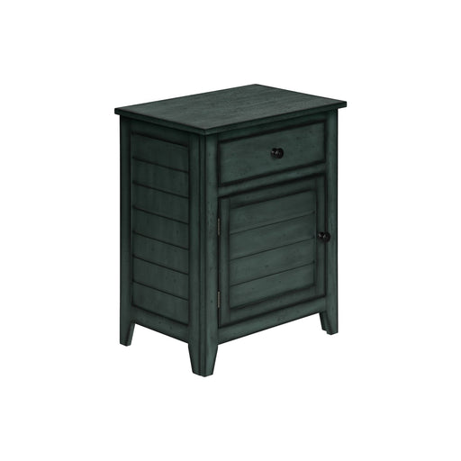 Accent Table With Storage Drawer - Blue 8th Street