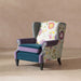 Anya - Boho Chic Wingback Accent Arm Chair Jennifer Taylor Home