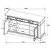 Larchmont - 3 Drawer - Dark Brown Furniture Max