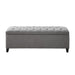 Elegant Design Tufted Top, Soft Close Storage Bench JLA