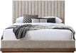 Emmet - Bed - Dark Brown Base Meridian Furniture