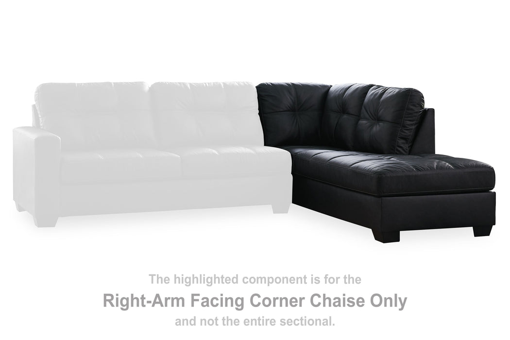 Barlin Mills - Raf Corner Chaise - Carbon Benchcraft®