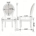 Dining Chairs, Upholstered With Round Back (Set of 2) - Beige Home Essentials