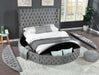 King 5 Piece Bedroom Set Made - Gray Matrix Furniture Group