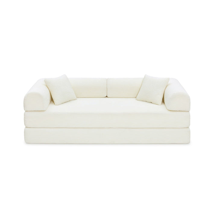Convertible Foldable Floor Sofa Bed For Living Room Home Essentials