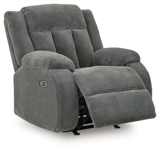 Observation - Power Rocker Recliner - Steel Signature Design by Ashley®