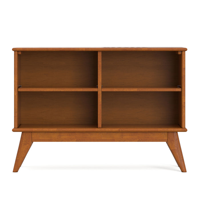 Draper - Handcrafted Low Bookcase Simpli-Home