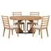 Round Dining Table Set For 4 With Chairs Hearth and Haven