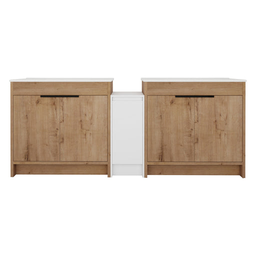 Freestanding Bathroom Vanity & Sink, Storage Cabinets, Soft Closing Doors Home Essentials