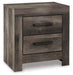 Wynnlow - Two Drawer Night Stand - Gray Signature Design by Ashley®