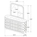 Santiago - 6 Drawer Dresser With Mirror - Ivory Furniture Max