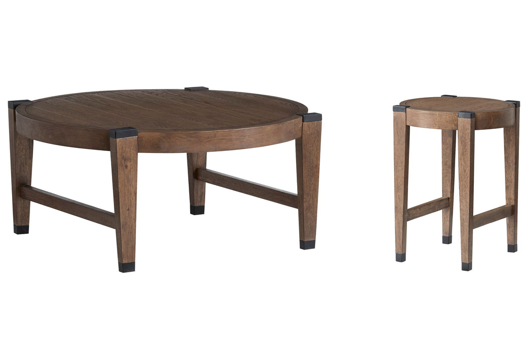 Kaysen - Round Cocktail Table Set Magnussen Furniture